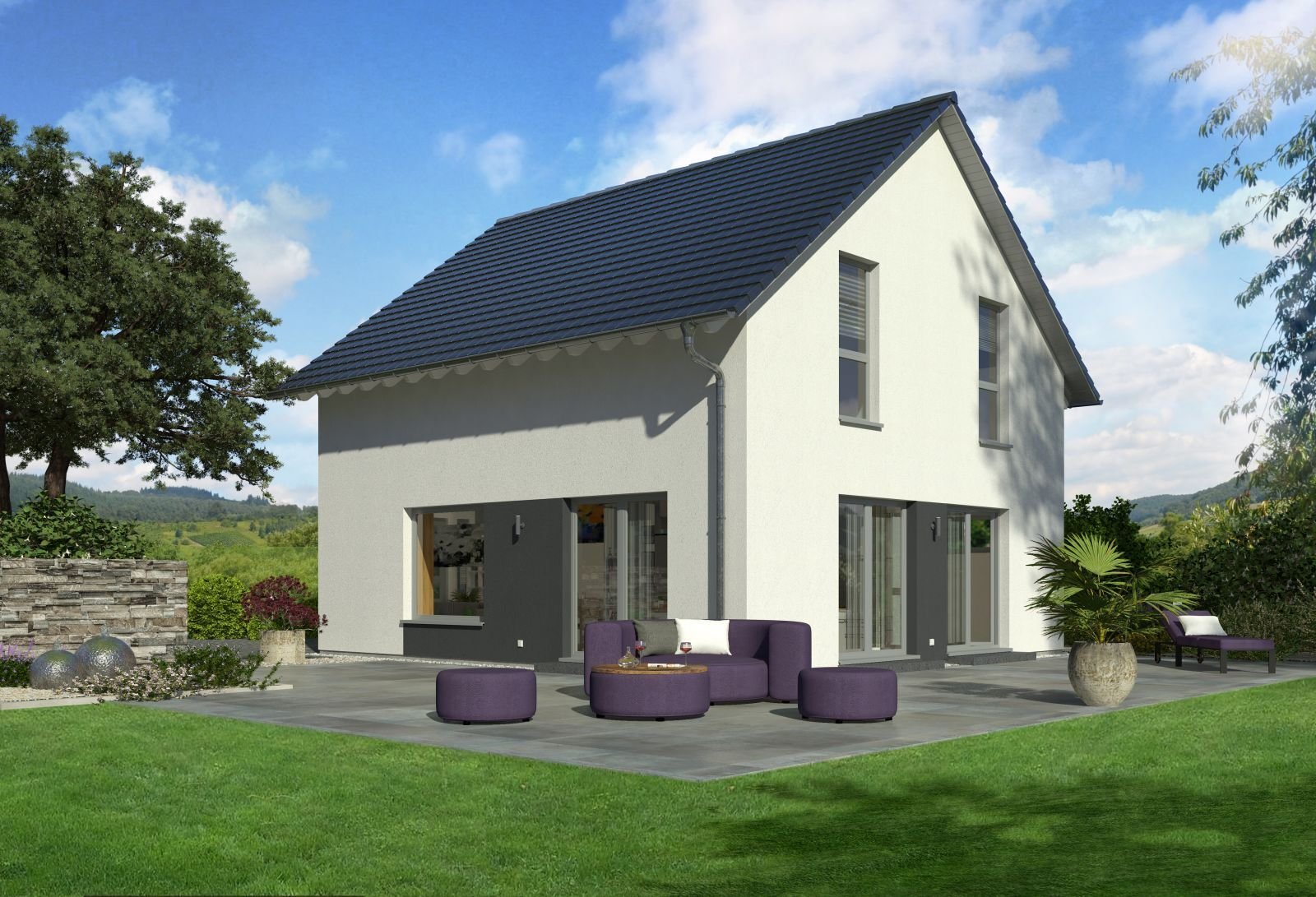 Einzugsfertiges Einfamilienhaus in Germannsdorf - Neubau