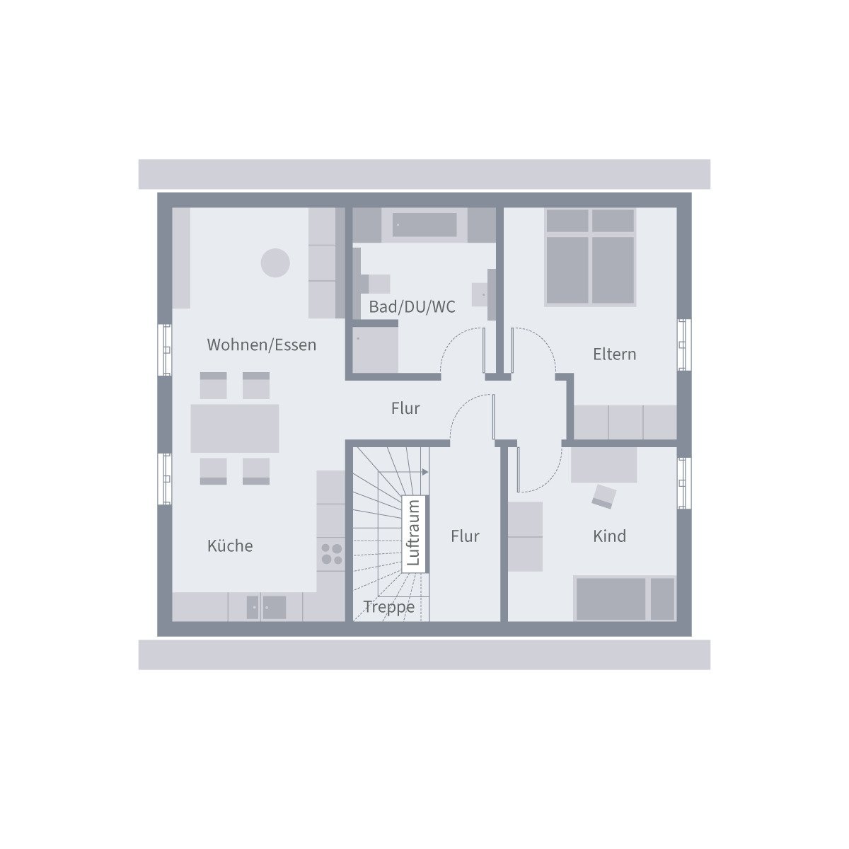 Neubau Zweifamilienhaus in Kirchham Bad Füssing