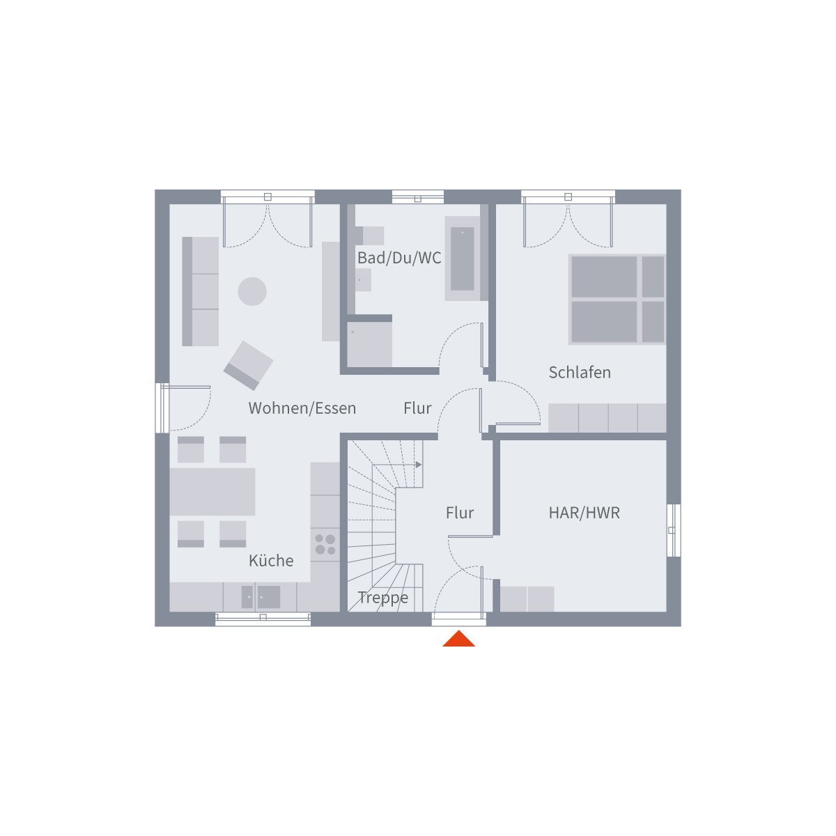 Neubau Zweifamilienhaus in Kirchham Bad Füssing