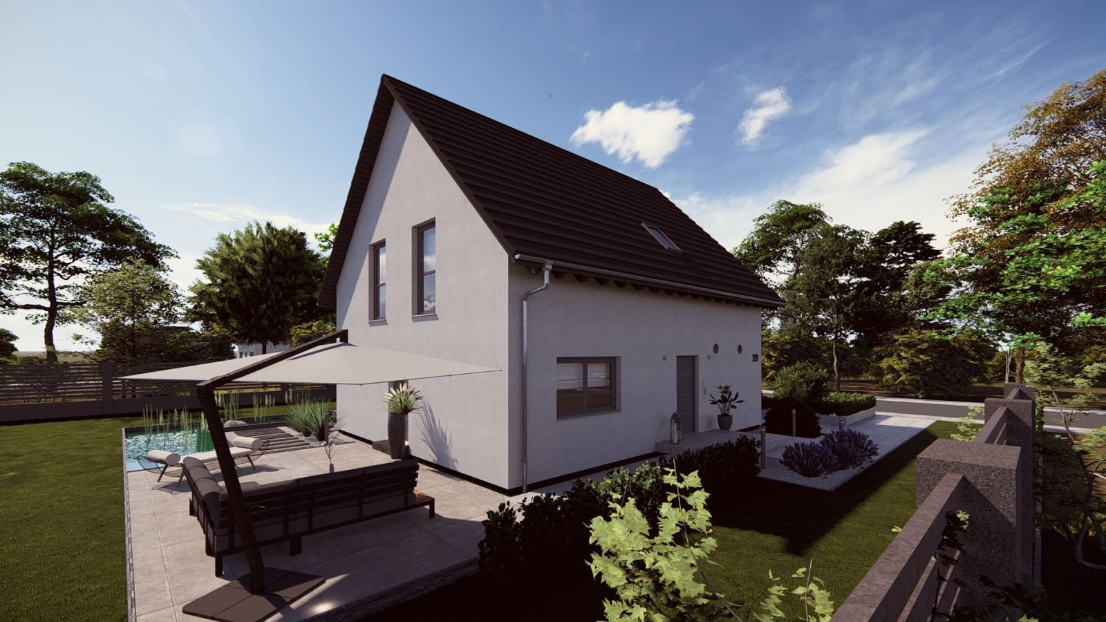 Neubau Zweifamilienhaus in Kirchham Bad Füssing