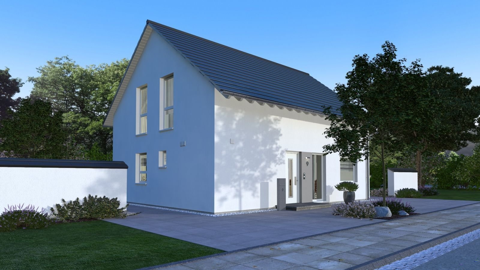 KLASSISCHER GRUNDRISS - GROSSZÜGIGES HAUS
