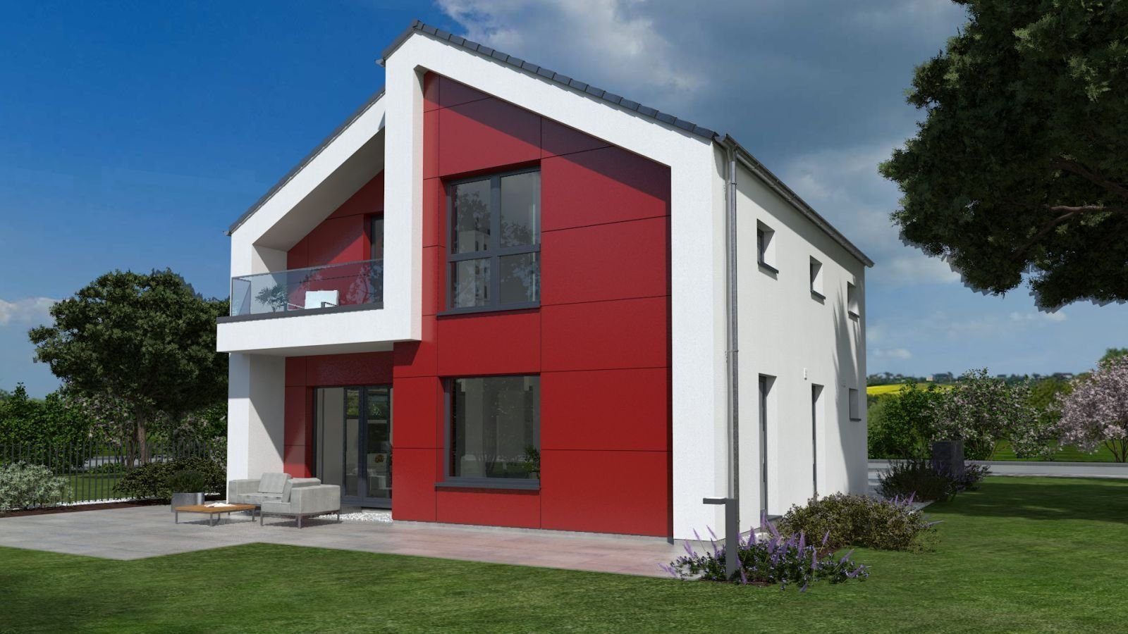 EINFAMILIENHAUS MIT MODERNEM DESIGNANSPRUCH
