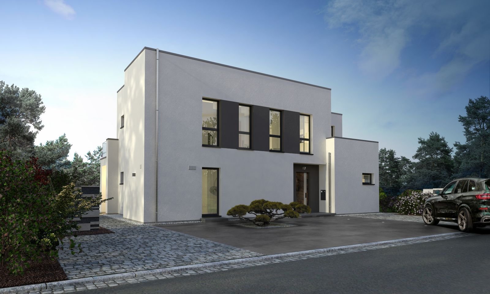 EIN BAUHAUS MIT VIELEN WOHNLICHEN PLUSPUNKTEN mit unverbaubarem Burgblick!