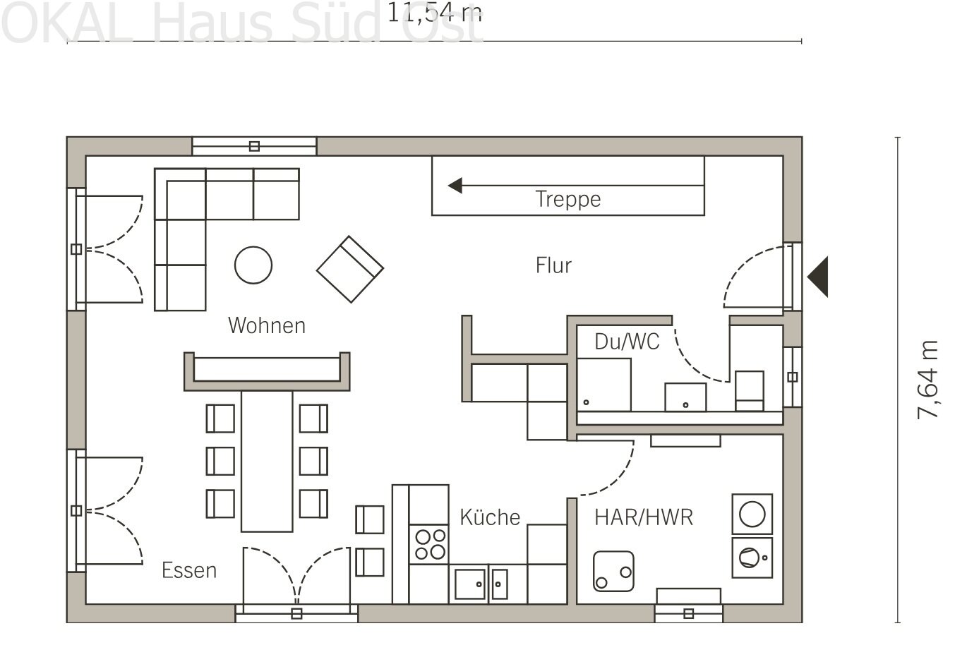 Moderne Doppelhaushälfte mit durchdachtem Grundriss – Ihr neues Zuhause für die ganze Familie