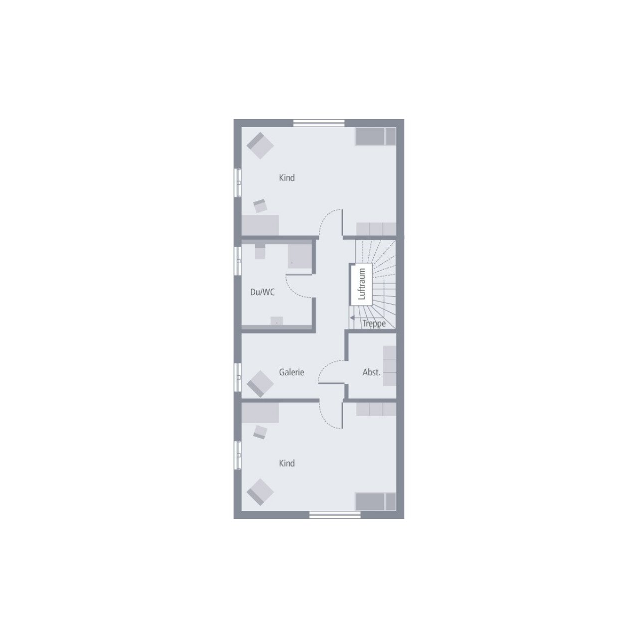 Grundriss Obergeschoss Grundriss Obergeschoss