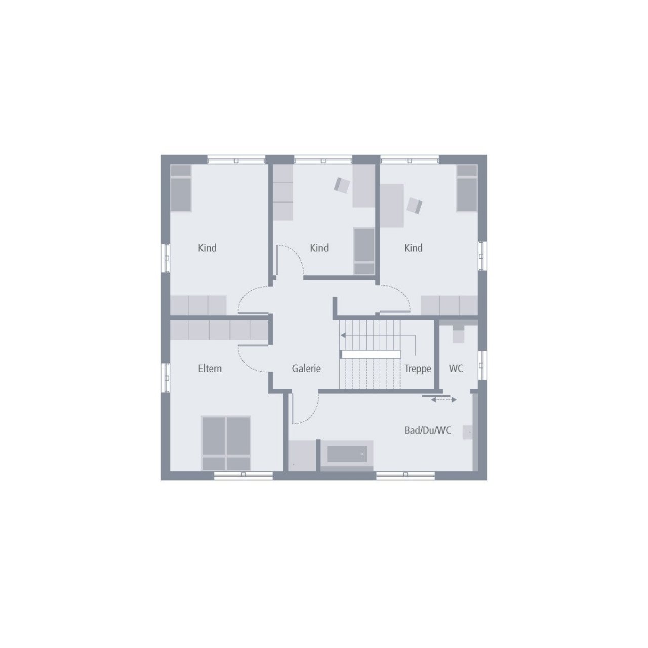 Grundriss Obergeschoss Grundriss Obergeschoss