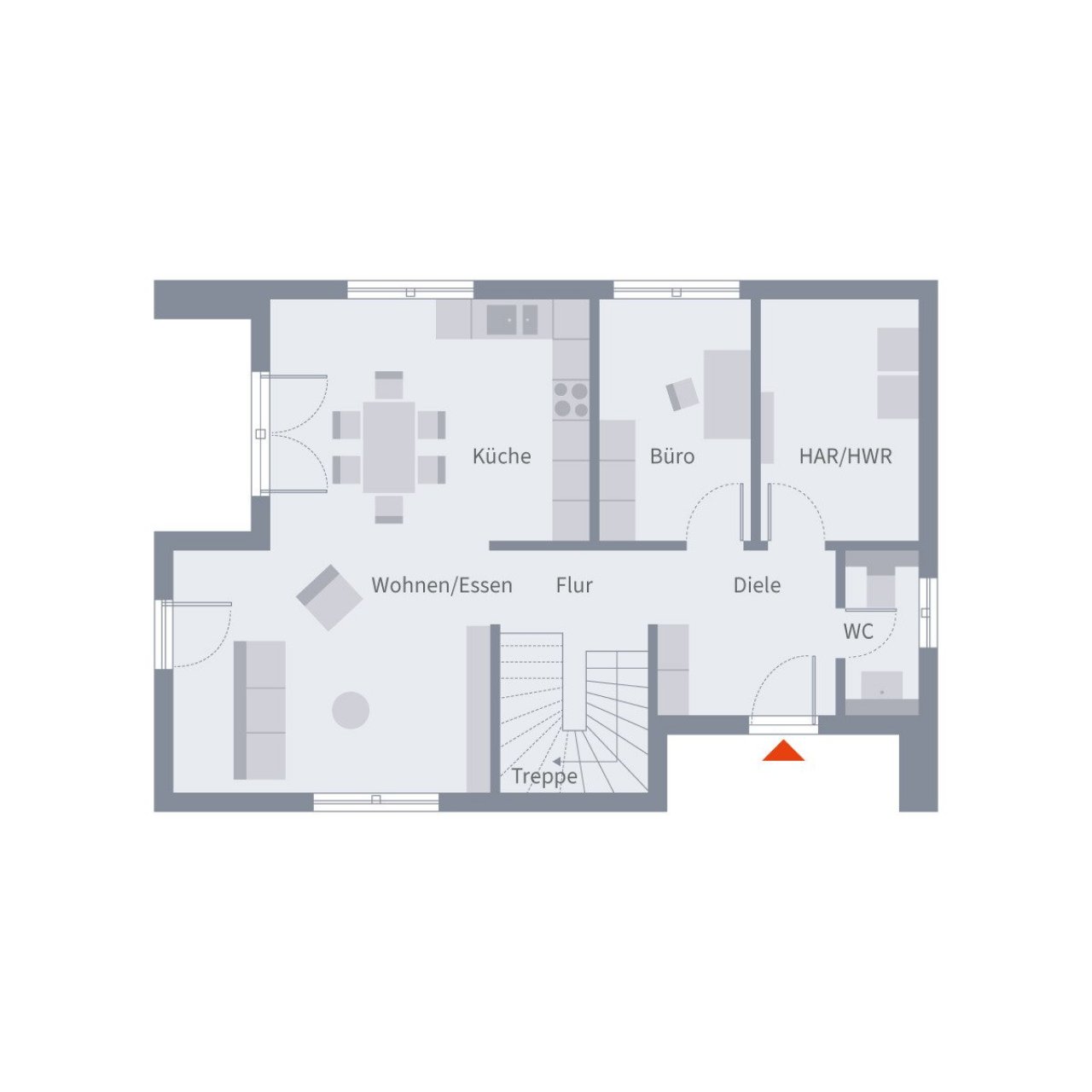 Grundriss Erdgeschoss