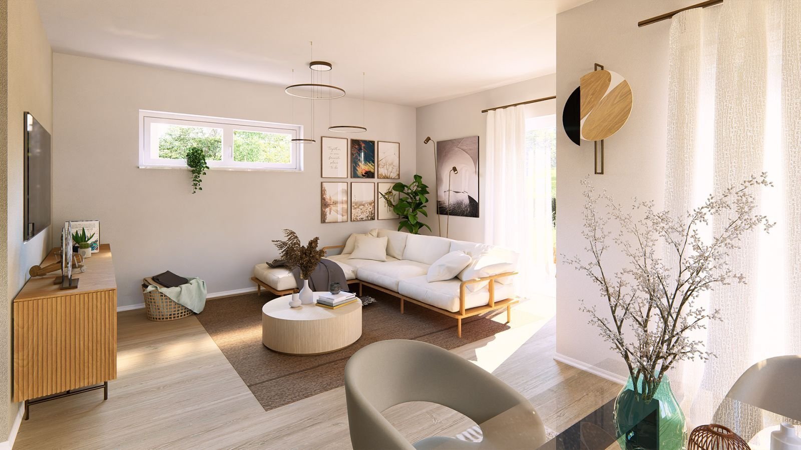 Ansicht Wohnzimmer