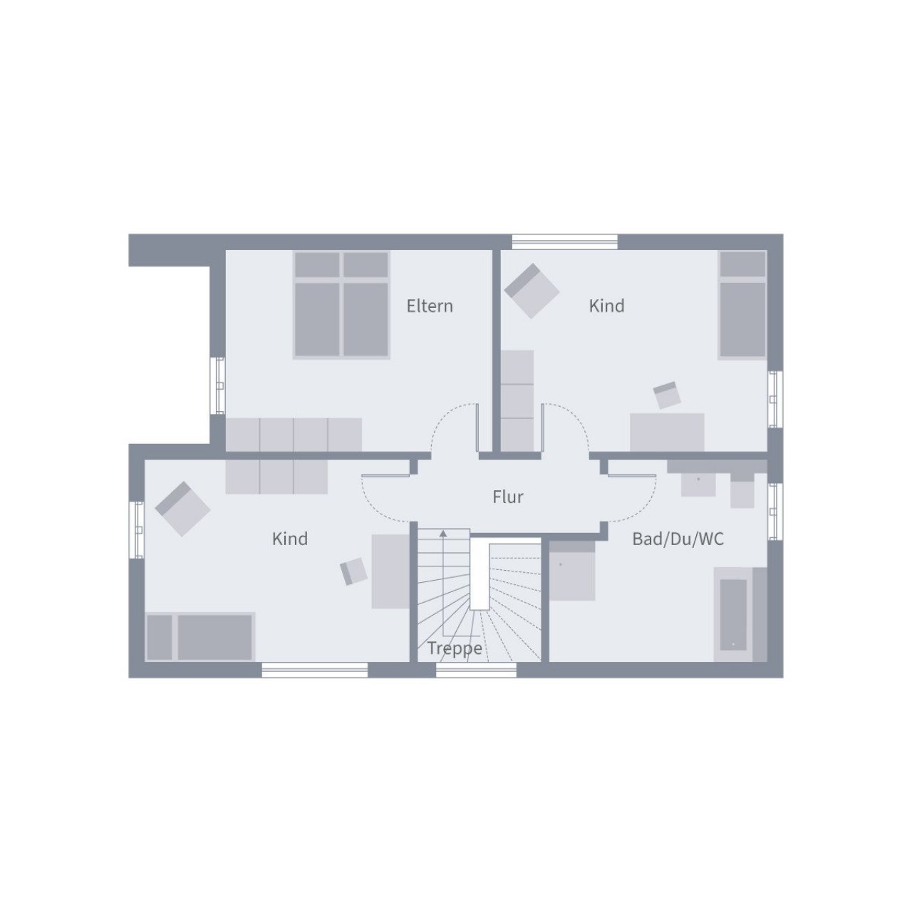 Grundriss Dachgeschoss