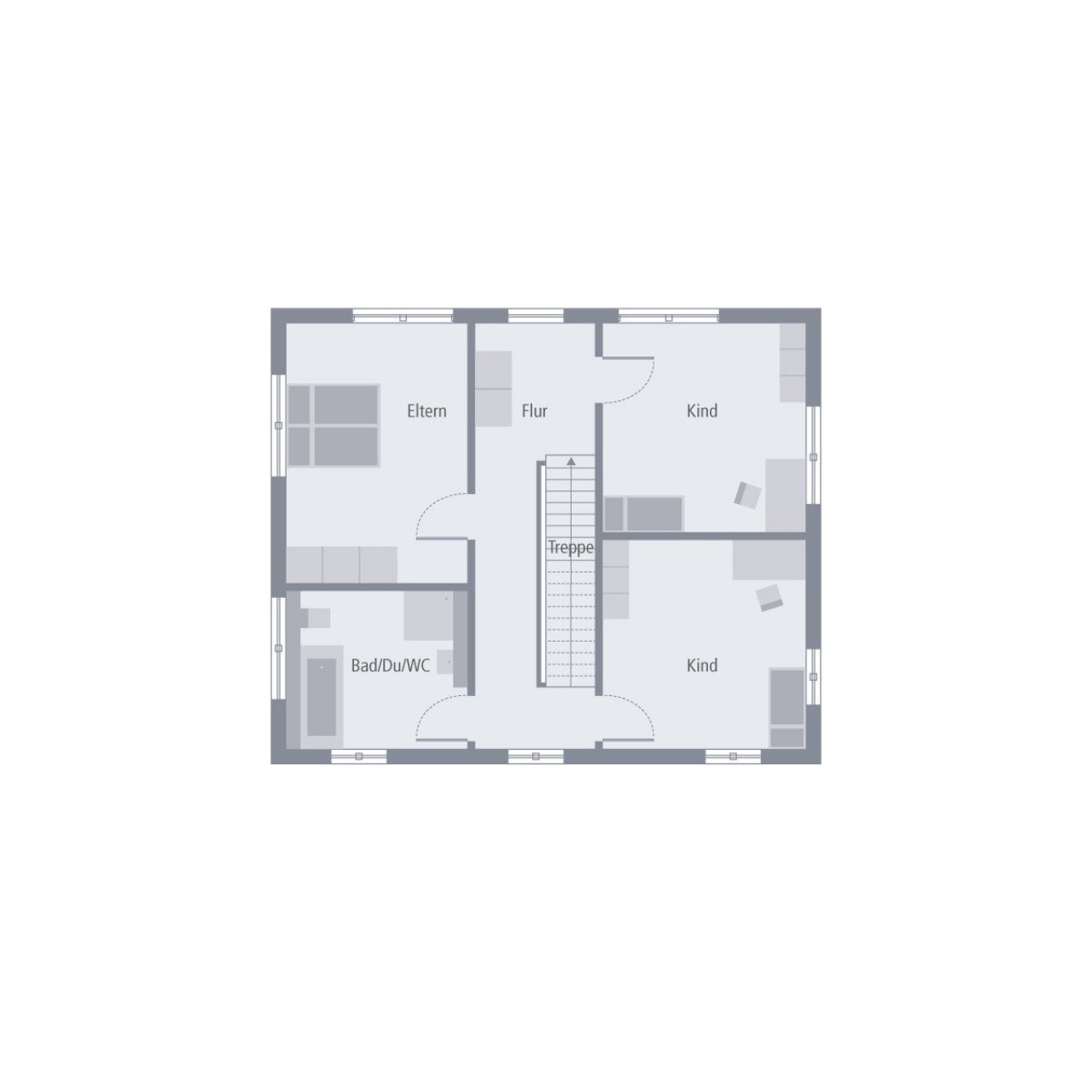 Grundriss Obergeschoss Grundriss Obergeschoss