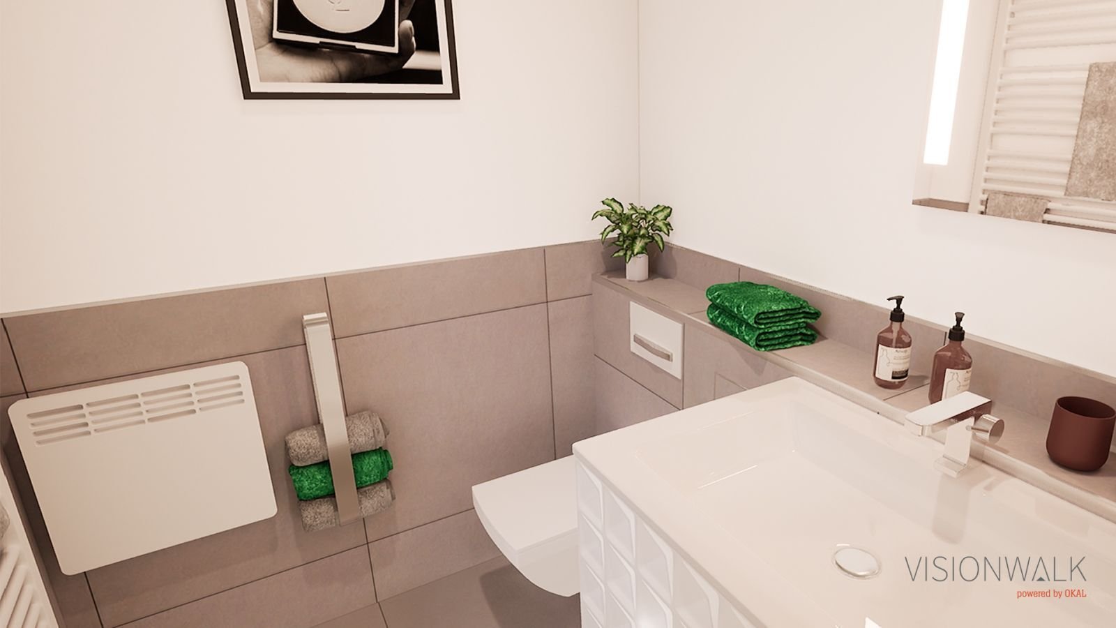 Ansicht Gäste-WC Ansicht Gäste-WC